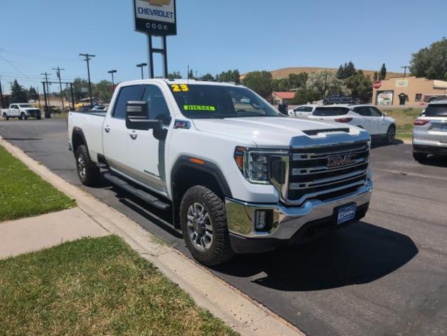 Used 2023 GMC Sierra 3500HD SLE with VIN 1GT49TEY5PF196550 for sale in Craig, CO