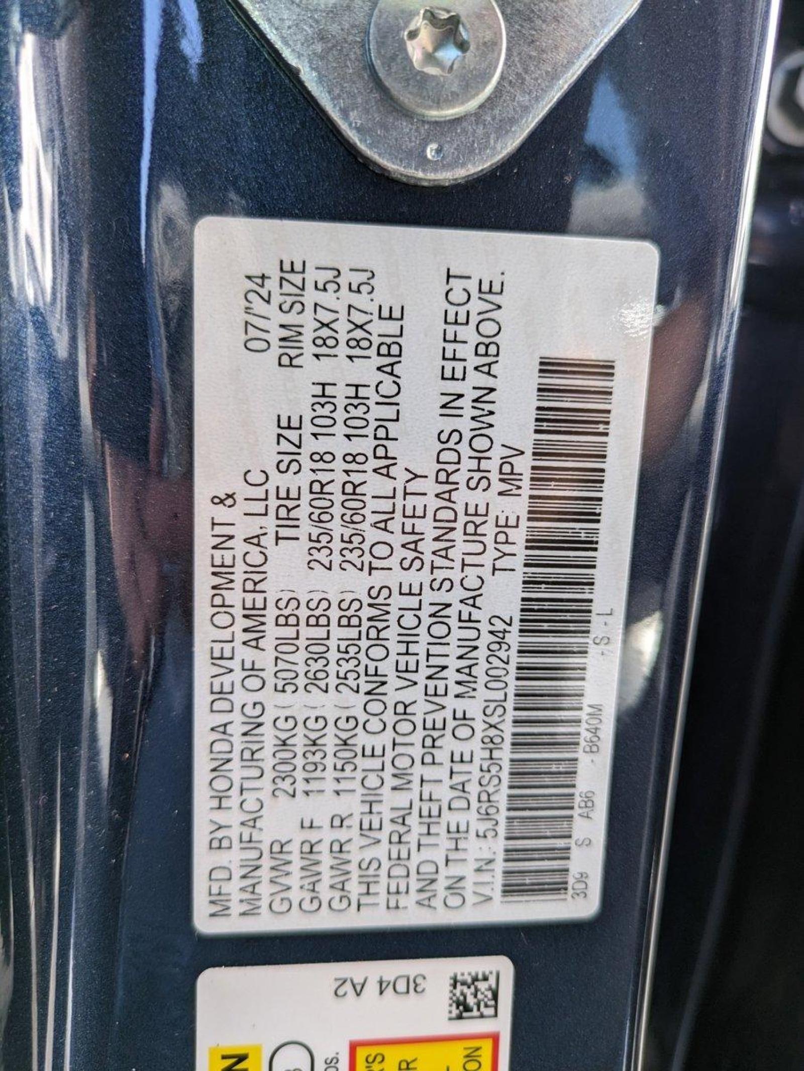 2025 Honda CR-V Hybrid Vehicle Photo in Sanford, FL 32771