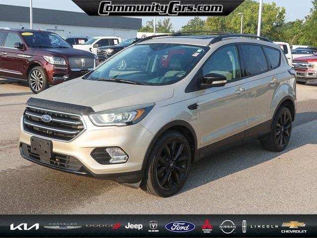 Used 2017 Ford Escape Titanium with VIN 1FMCU9J99HUA58241 for sale in Bloomington, IN