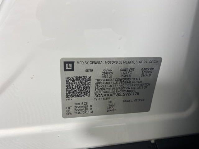 2020 Chevrolet Equinox Vehicle Photo in MEDINA, OH 44256-9001