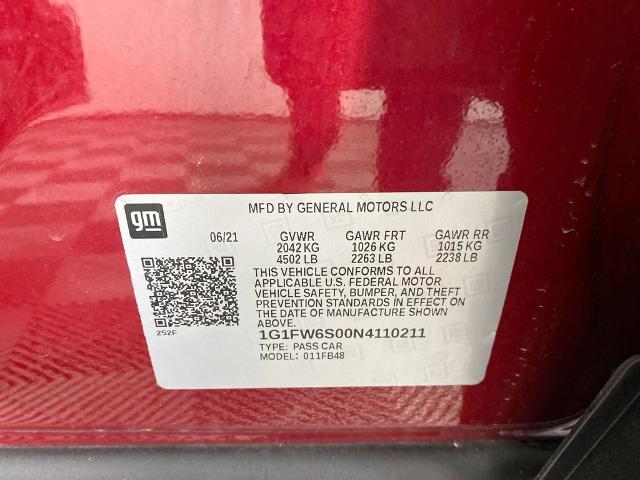 2022 Chevrolet Bolt EV Vehicle Photo in ALLIANCE, OH 44601-4622