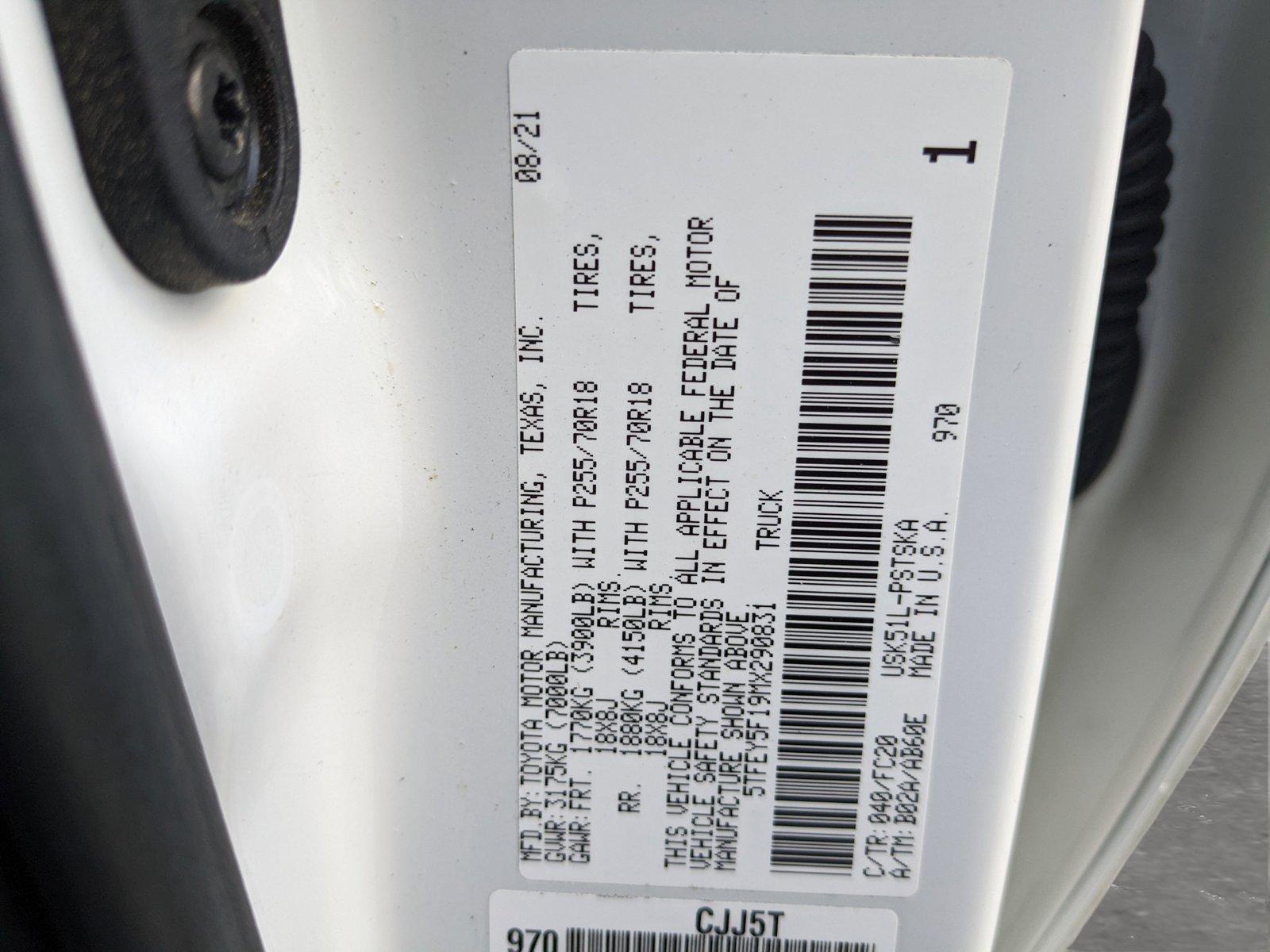 2021 Toyota Tundra 2WD Vehicle Photo in Davie, FL 33331