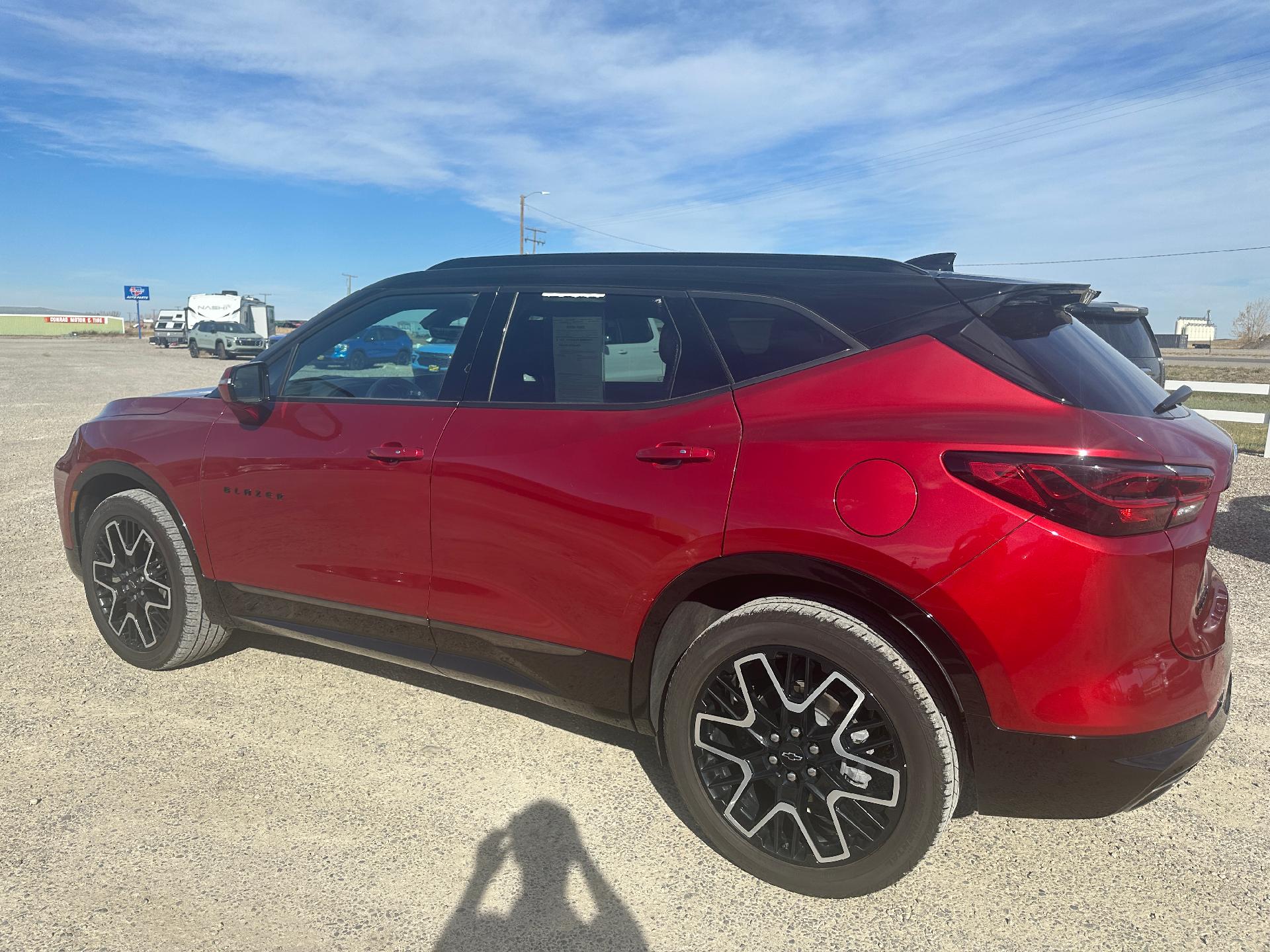 Used 2023 Chevrolet Blazer RS with VIN 3GNKBKRS2PS143884 for sale in Conrad, MT