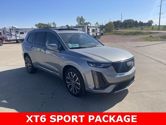 Used 2024 Cadillac XT6 Sport with VIN 1GYKPGRSXRZ722791 for sale in Lennox, SD