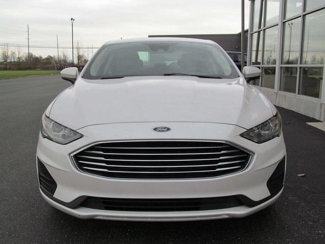 Used 2019 Ford Fusion Hybrid SE with VIN 3FA6P0LU7KR168585 for sale in Bryan, OH