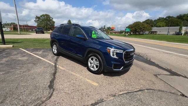 Used 2022 GMC Terrain SLE with VIN 3GKALMEV2NL128486 for sale in Eaton Rapids, MI