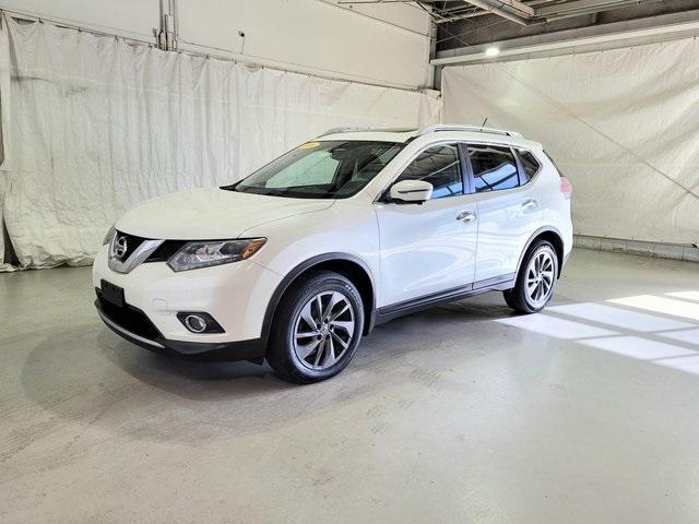 Used 2016 Nissan Rogue SL with VIN 5N1AT2MV5GC893610 for sale in Pinconning, MI