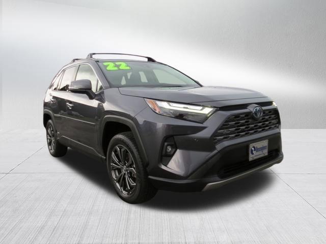 Used 2022 Toyota RAV4 Limited with VIN JTMD6RFV4ND058829 for sale in Smithfield, NC