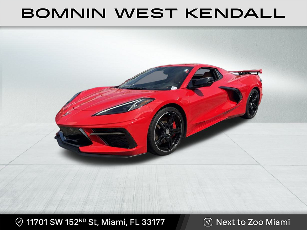 Used 2023 Chevrolet Corvette 3LT with VIN 1G1YC3D45P5115997 for sale in Miami, FL