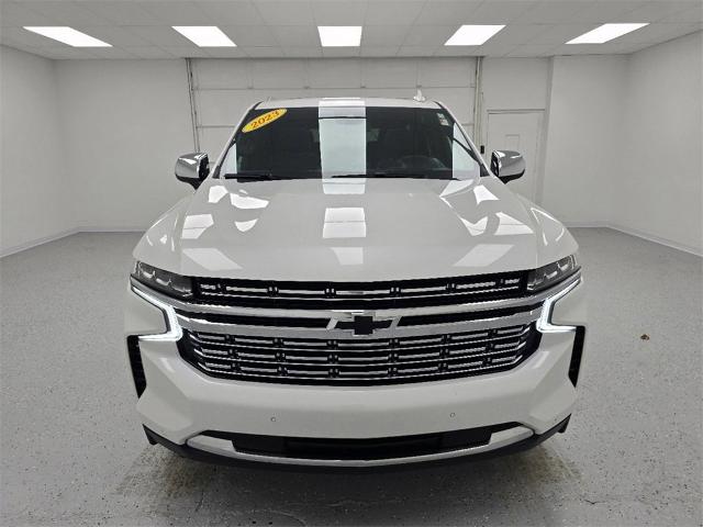 Used 2023 Chevrolet Tahoe Premier with VIN 1GNSKSKD0PR206074 for sale in Millington, MI