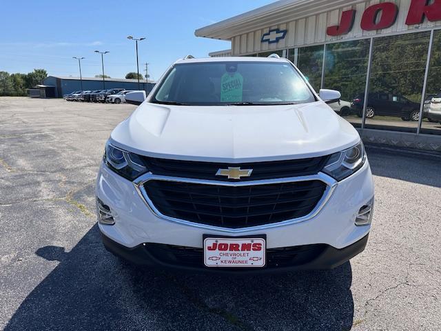 Certified 2021 Chevrolet Equinox LT with VIN 3GNAXUEV5MS125528 for sale in Kewaunee, WI