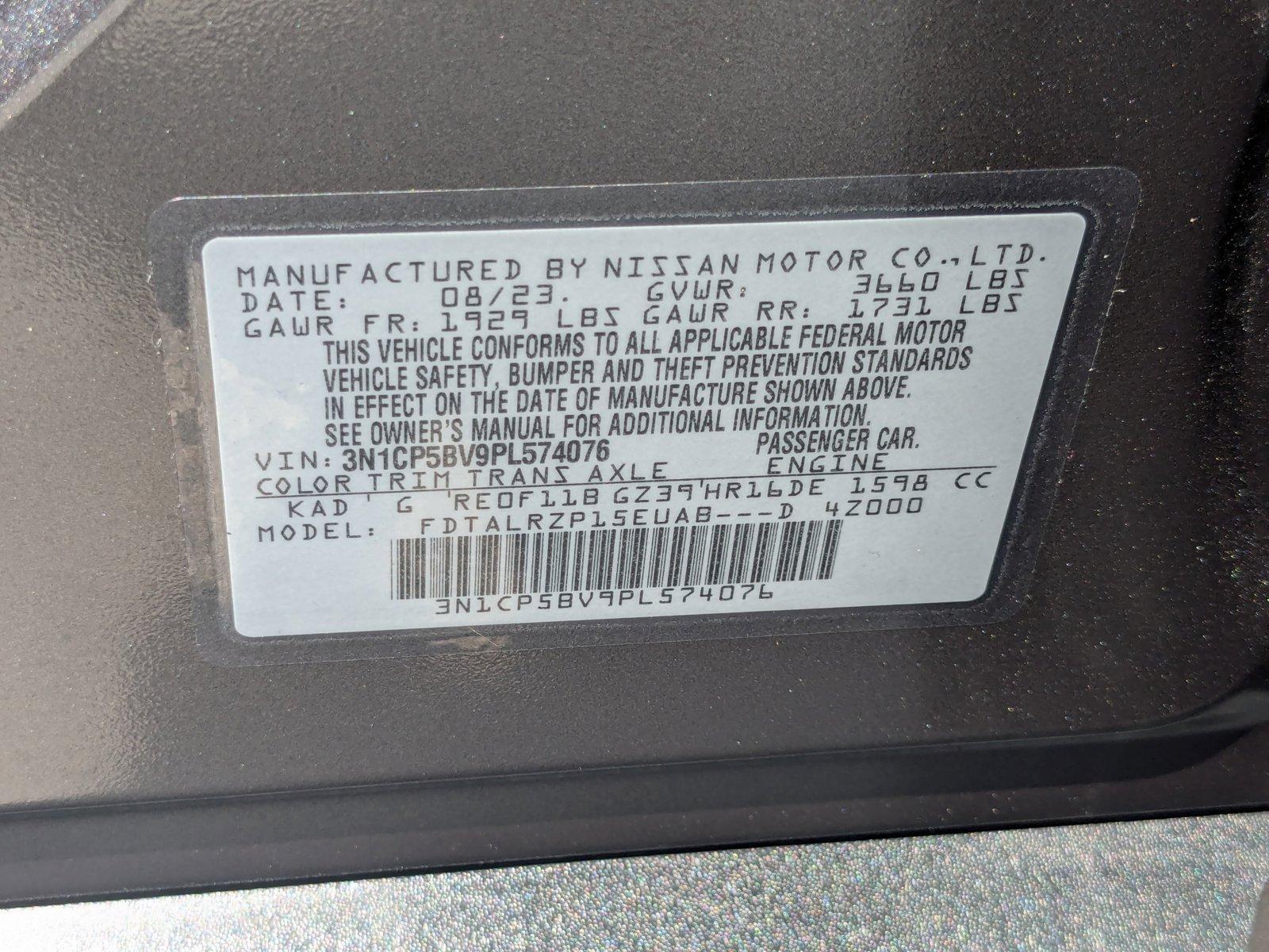 2023 Nissan Kicks Vehicle Photo in Miami, FL 33135