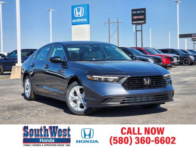 2024 Honda Accord Sedan Vehicle Photo in LAWTON, OK 73505