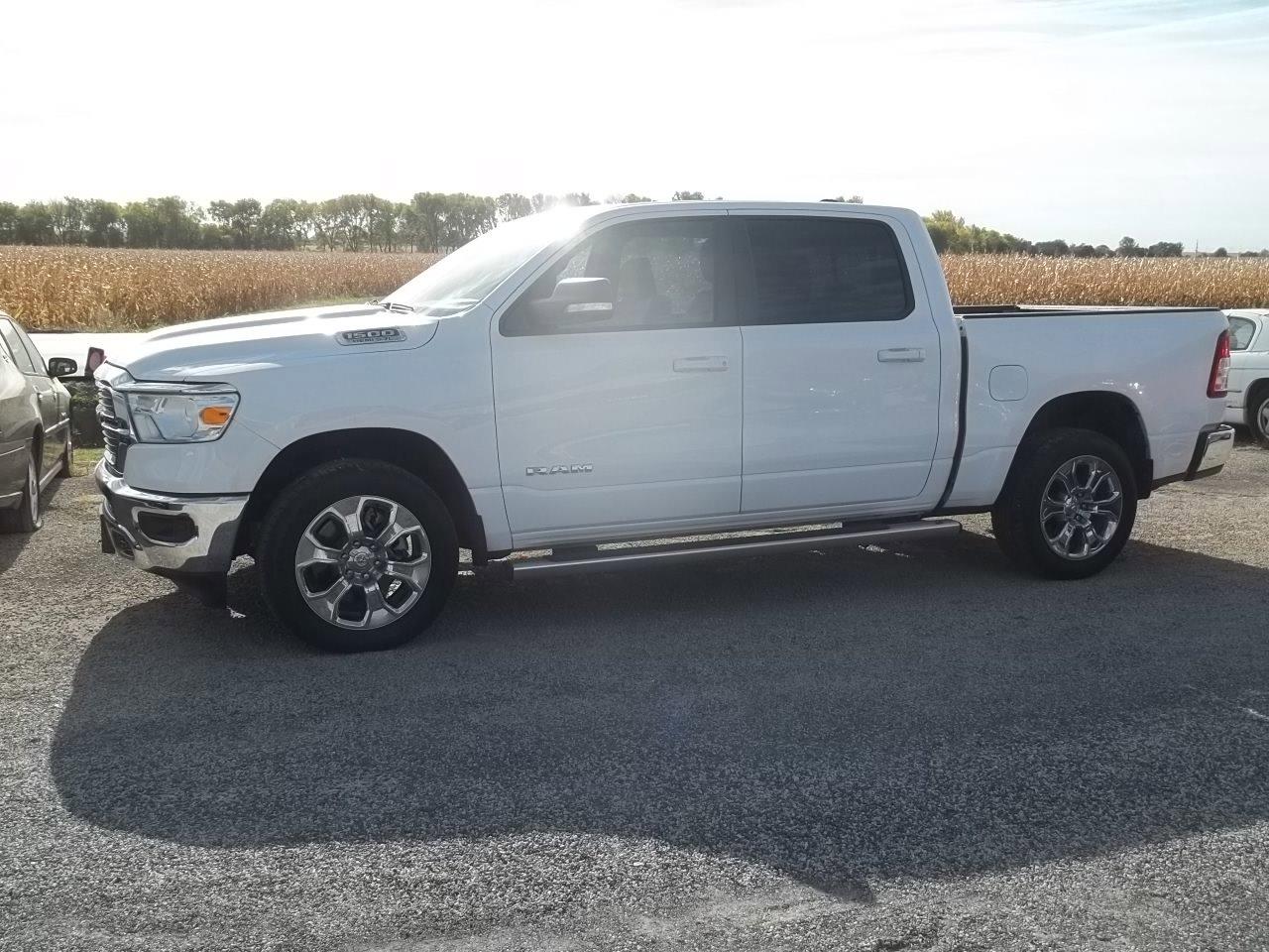 Used 2021 RAM Ram 1500 Pickup Big Horn/Lone Star with VIN 1C6SRFFT8MN654246 for sale in Delavan, IL