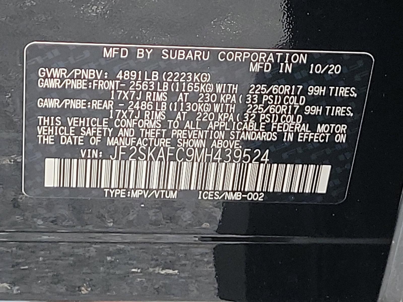 2021 Subaru Forester Vehicle Photo in BETHLEHEM, PA 18017