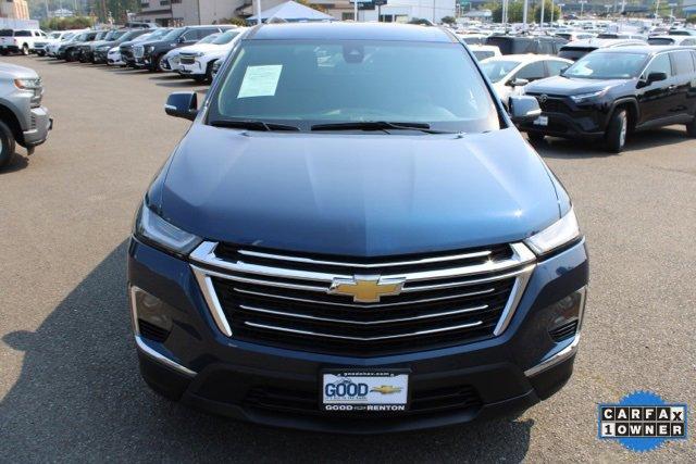 Used 2023 Chevrolet Traverse 1LT with VIN 1GNEVGKW0PJ139753 for sale in Renton, WA