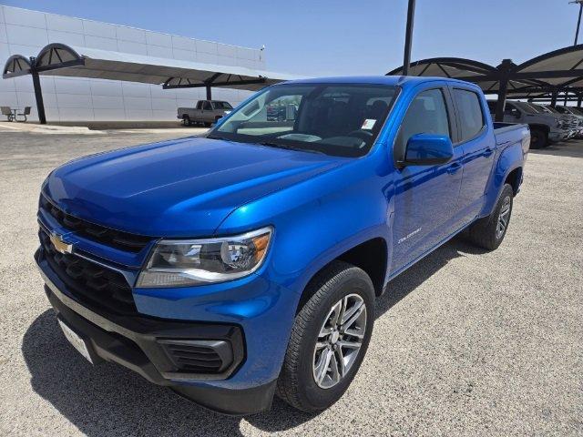 Used 2021 Chevrolet Colorado Work Truck with VIN 1GCGTBEN9M1275940 for sale in Haskell, TX