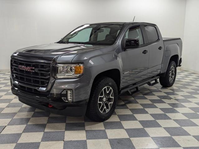 Used 2022 GMC Canyon AT4 with VIN 1GTG6FEN2N1240057 for sale in North Olmsted, OH