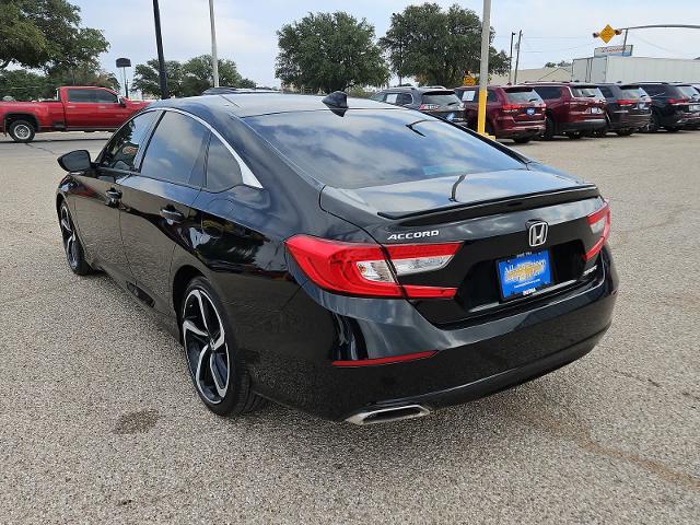 2022 Honda Accord Sedan Vehicle Photo in SAN ANGELO, TX 76903-5798