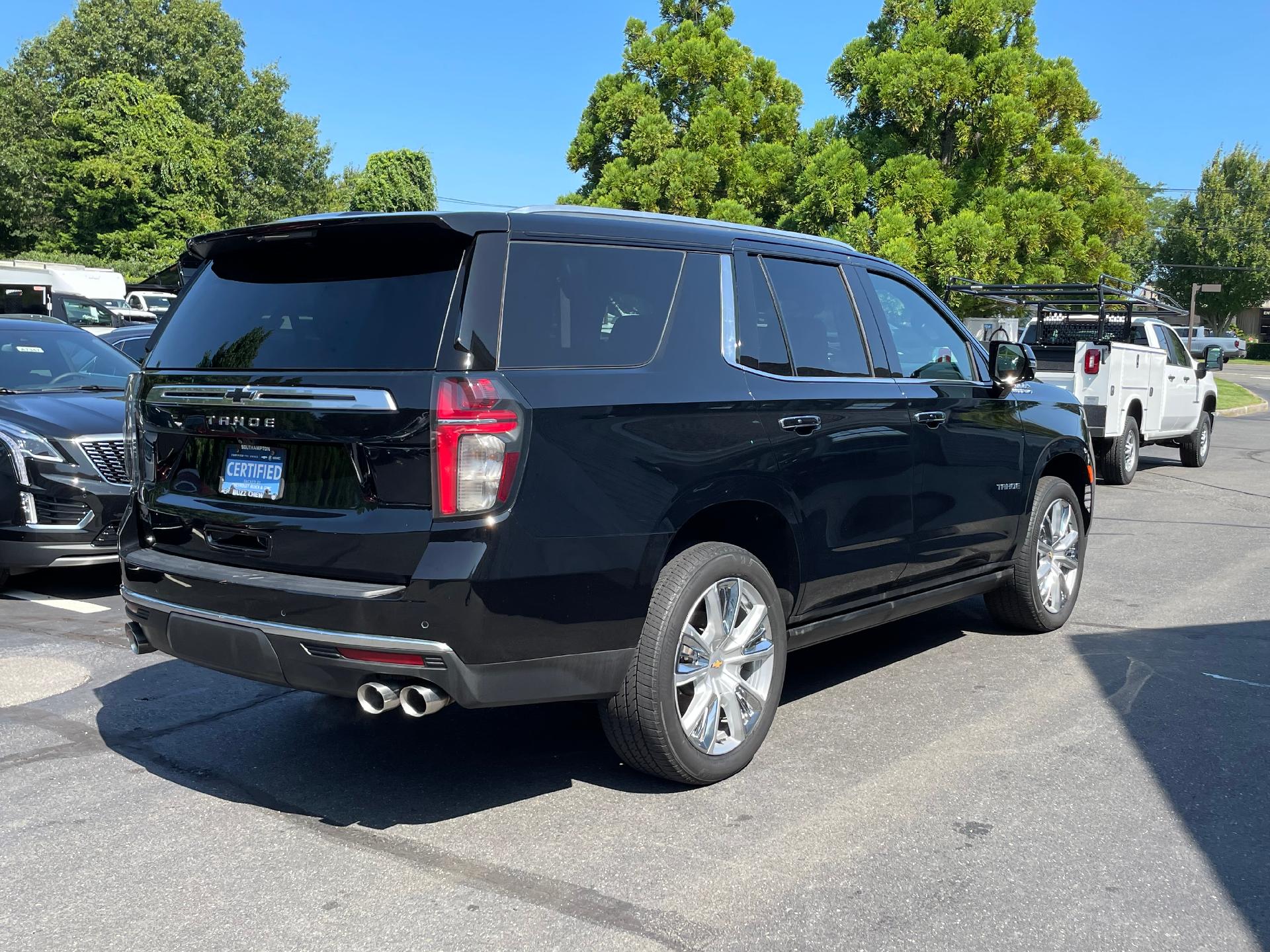 Certified 2021 Chevrolet Tahoe High Country with VIN 1GNSKTKL8MR124716 for sale in Southampton, NY