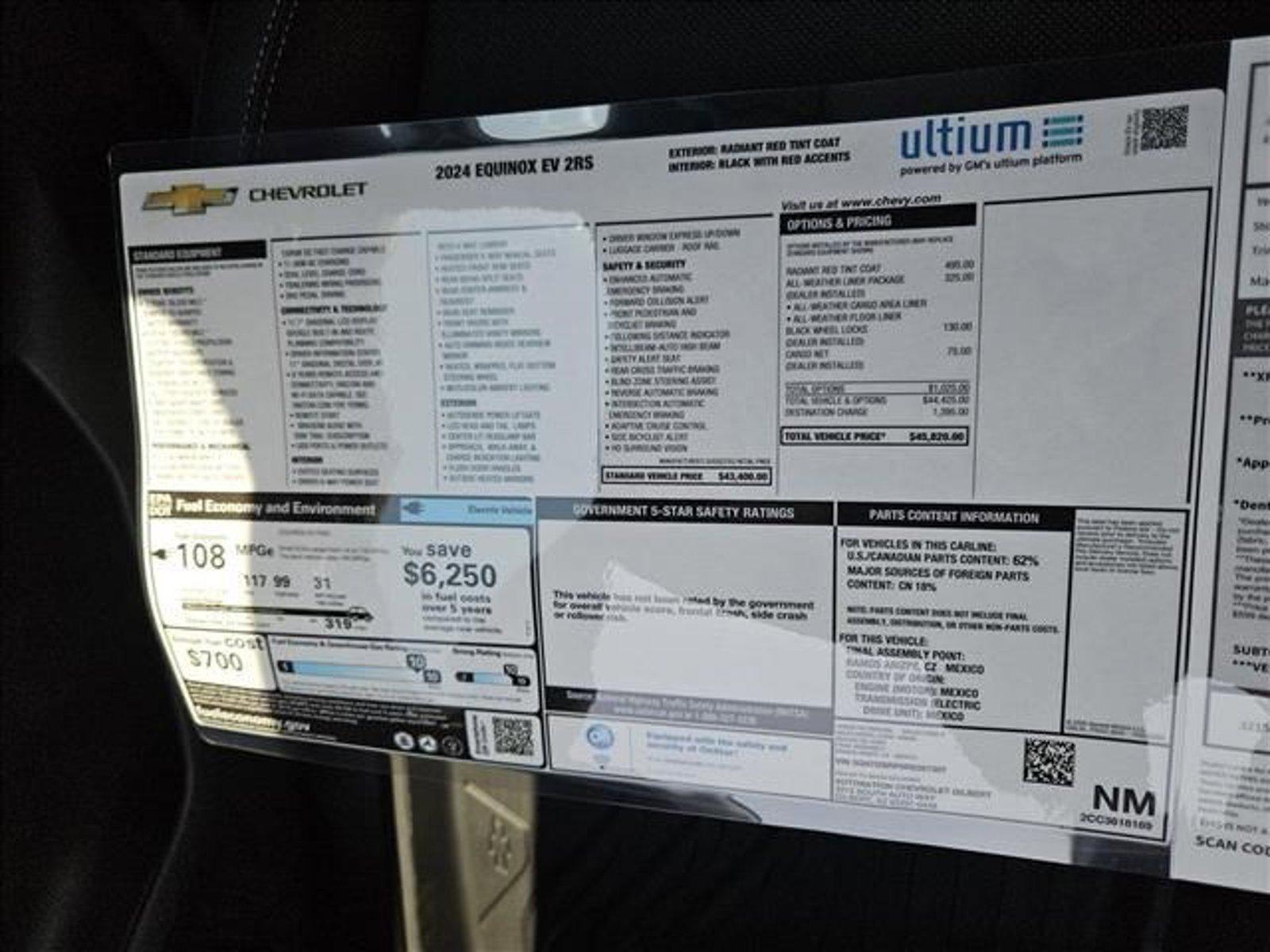 2024 Chevrolet Equinox EV Vehicle Photo in GILBERT, AZ 85297-0446