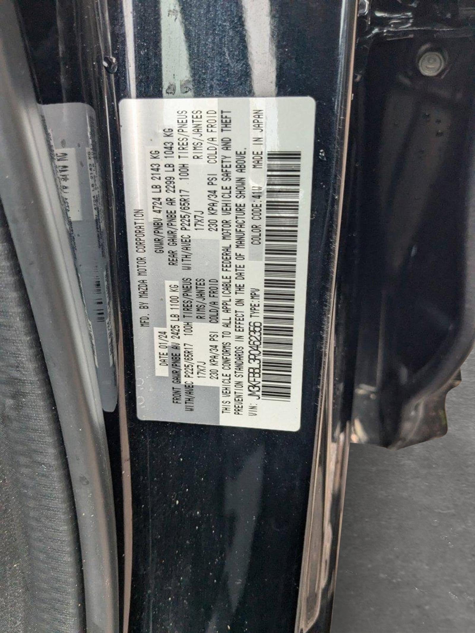 2024 Mazda CX-5 Vehicle Photo in LONE TREE, CO 80124-2750