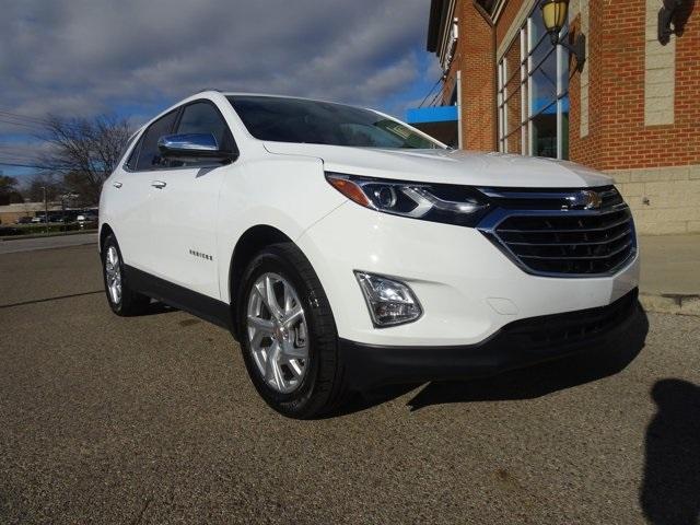 Certified 2021 Chevrolet Equinox Premier with VIN 3GNAXNEV9MS178853 for sale in Montgomery, OH