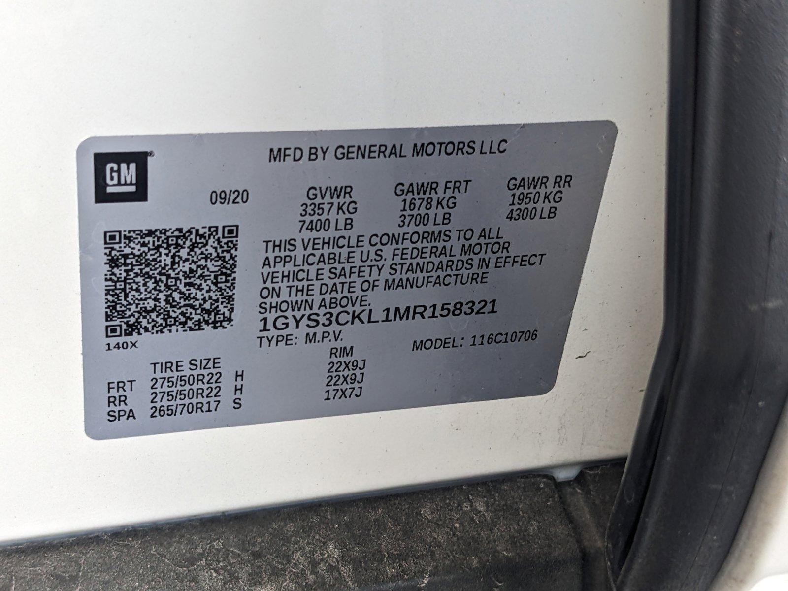 2021 Cadillac Escalade Vehicle Photo in HOUSTON, TX 77034-5009