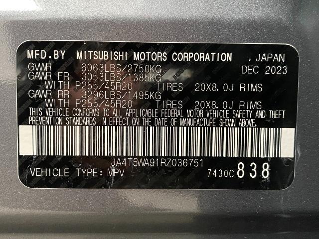 2024 Mitsubishi Outlander Plug-In Hybrid Vehicle Photo in Appleton, WI 54913