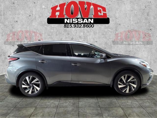 Used 2018 Nissan Murano Platinum with VIN 5N1AZ2MH8JN105942 for sale in Bradley, IL