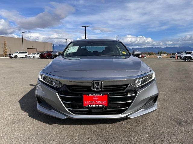 Used 2021 Honda Accord LX with VIN 1HGCV1F16MA049998 for sale in Kalispell, MT