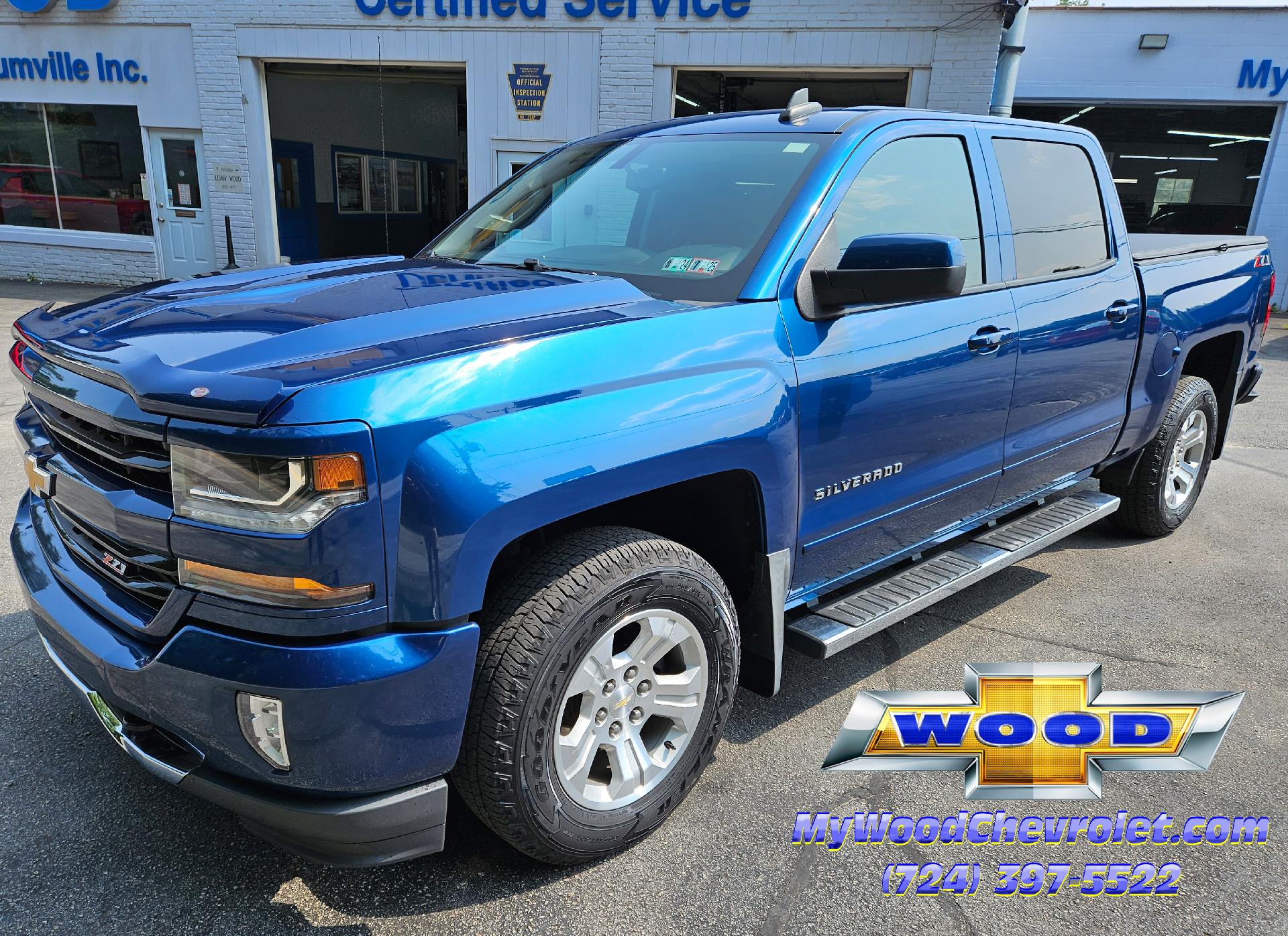 Used 2018 Chevrolet Silverado 1500 LT with VIN 3GCUKREC3JG143332 for sale in Home, PA