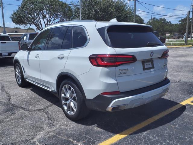 Used 2023 BMW X5 40i with VIN 5UXCR4C06P9P59360 for sale in Pearland, TX