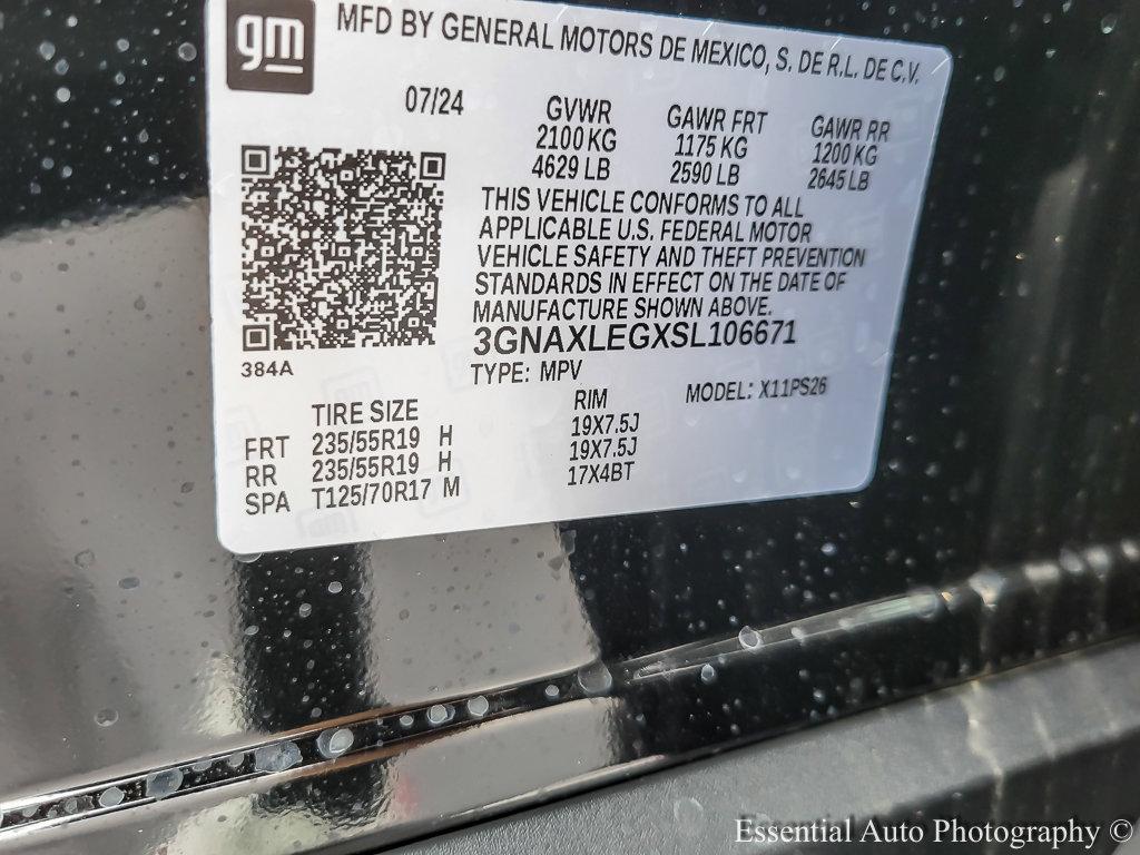 2025 Chevrolet Equinox Vehicle Photo in AURORA, IL 60503-9326