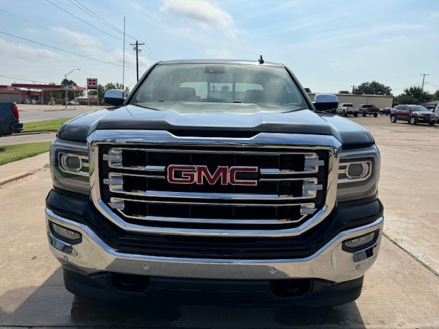 Used 2018 GMC Sierra 1500 SLT with VIN 3GTU2NECXJG241072 for sale in Alva, OK