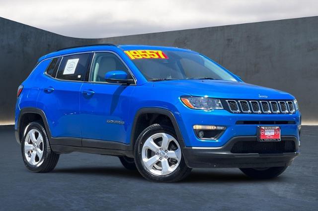 Used 2021 Jeep Compass Latitude with VIN 3C4NJDBB7MT592966 for sale in Dublin, CA