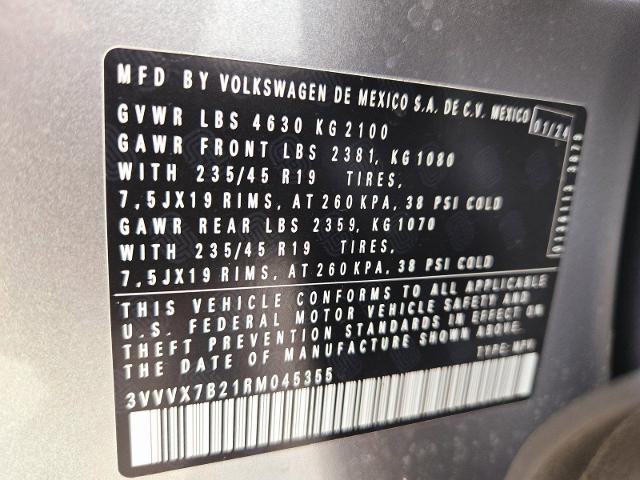 2024 Volkswagen Taos Vehicle Photo in WEATHERFORD, TX 76087