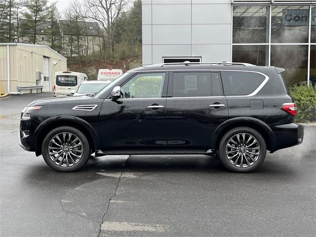 Certified 2023 Nissan Armada Platinum with VIN JN8AY2DB5P9833677 for sale in Shelton, CT