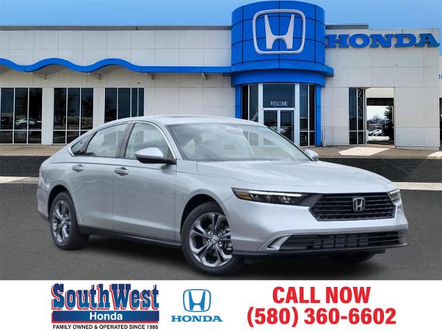 2024 Honda Accord Sedan Vehicle Photo in LAWTON, OK 73505