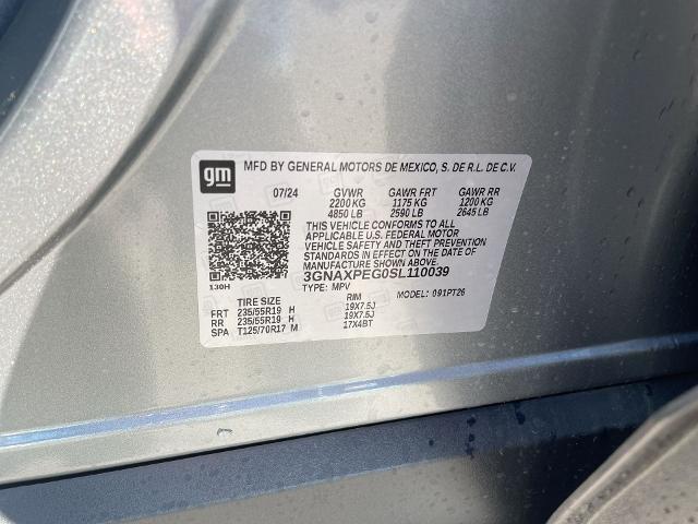 2025 Chevrolet Equinox Vehicle Photo in THOMPSONTOWN, PA 17094-9014