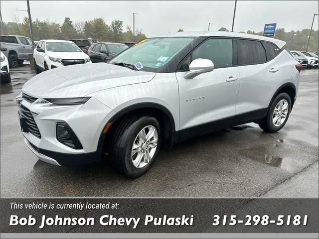 Used 2021 Chevrolet Blazer 2LT with VIN 3GNKBCRSXMS577939 for sale in Pulaski, NY