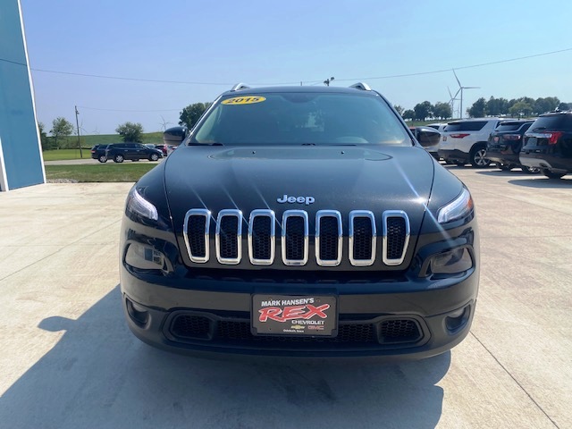 Used 2015 Jeep Cherokee Latitude with VIN 1C4PJMCSXFW636009 for sale in Odebolt, IA