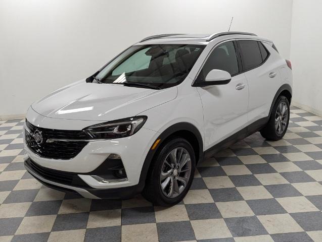 Certified 2021 Buick Encore GX Essence with VIN KL4MMFSLXMB147575 for sale in North Olmsted, OH