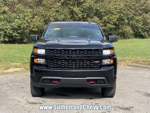 Used 2021 Chevrolet Silverado 1500 Custom with VIN 1GCPYCEF2MZ371748 for sale in Nicholasville, KY