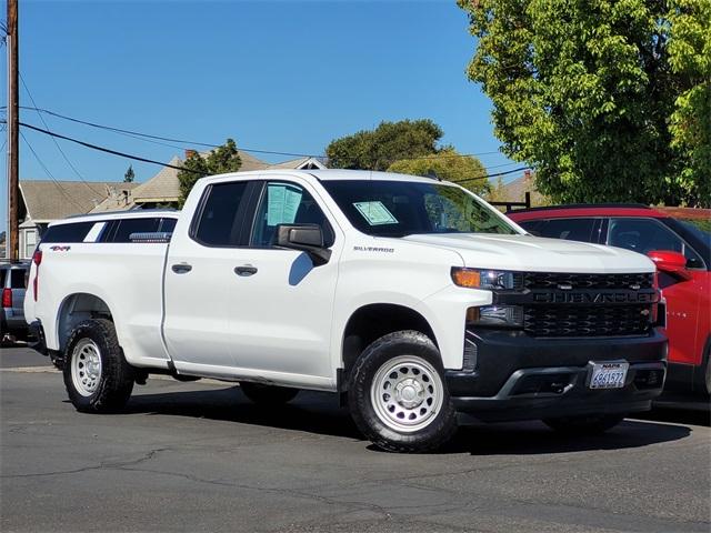 Used 2020 Chevrolet Silverado 1500 Work Truck with VIN 1GCRYAEF6LZ251611 for sale in Napa, CA