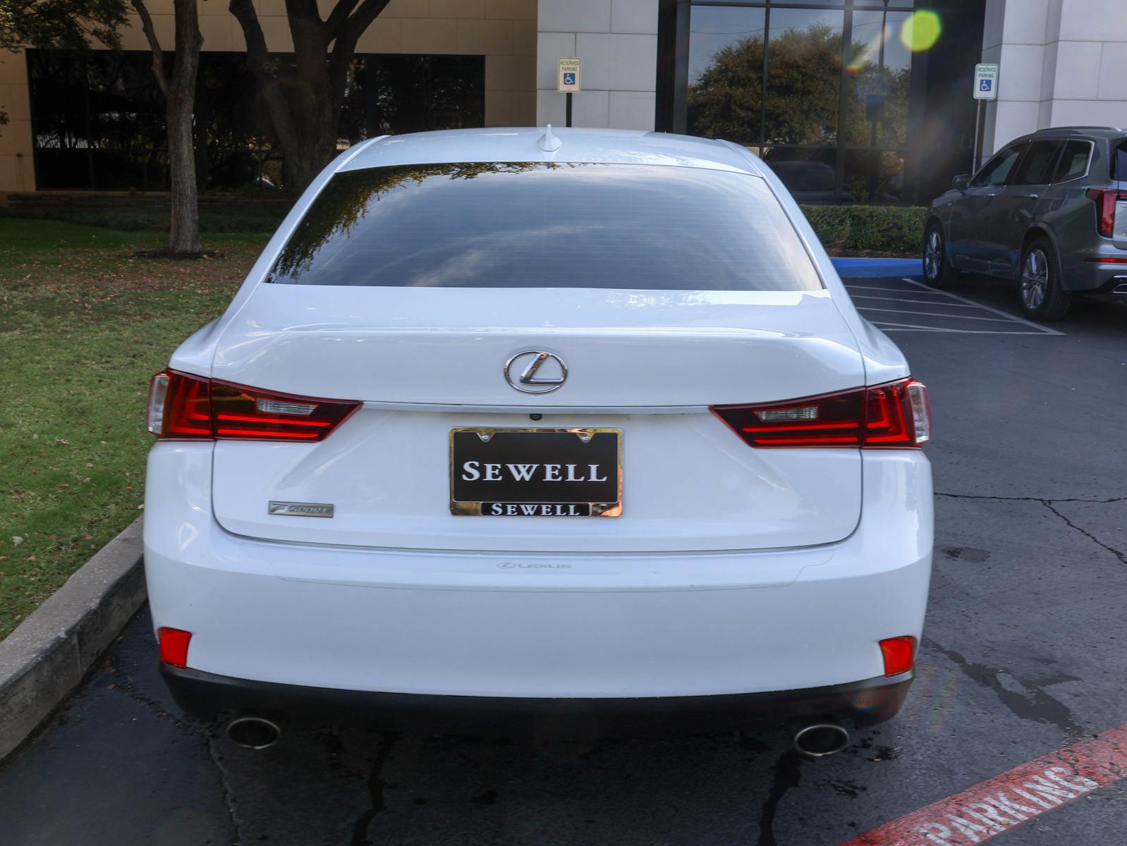 2016 Lexus IS Turbo Vehicle Photo in DALLAS, TX 75209-3095