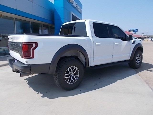 Used 2018 Ford F-150 Raptor with VIN 1FTFW1RG9JFB27603 for sale in Dalhart, TX