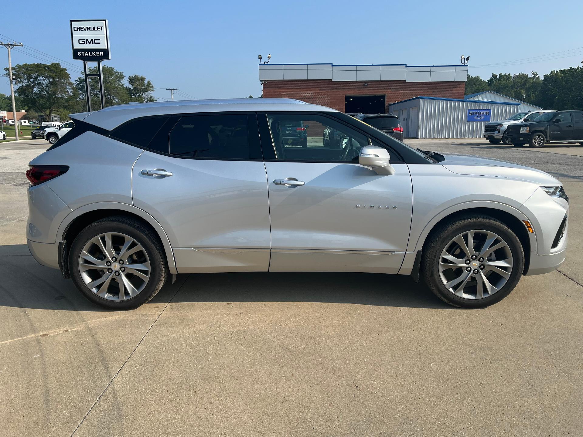 Certified 2020 Chevrolet Blazer Premier with VIN 3GNKBLRS8LS535798 for sale in Creston, IA