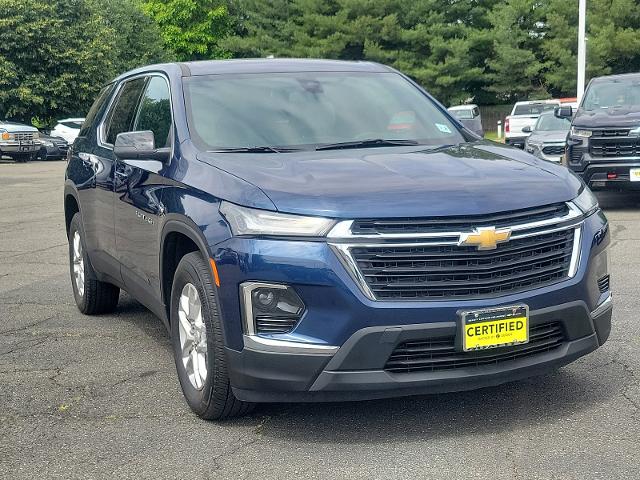 Used 2022 Chevrolet Traverse LS with VIN 1GNEVFKW1NJ122418 for sale in Old Bridge, NJ