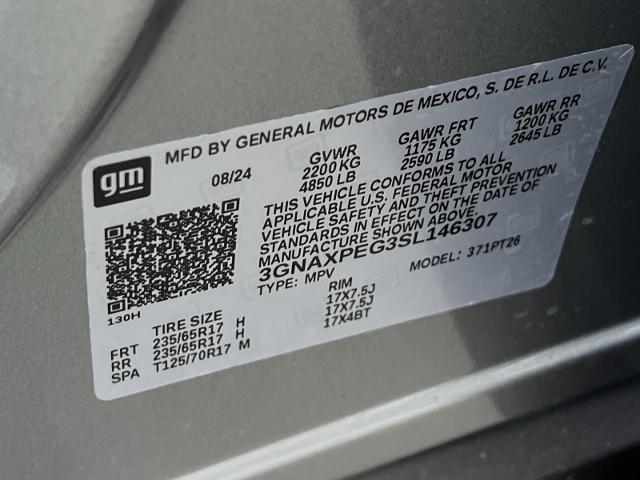 2025 Chevrolet Equinox Vehicle Photo in PITTSBURG, CA 94565-7121